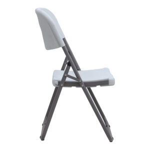 Καρέκλα catering - συνεδρίου Capri Megapap πτυσσόμενη χρώμα λευκό του πάγου 45x50x88εκ.