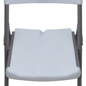 Καρέκλα catering - συνεδρίου Capri Megapap πτυσσόμενη χρώμα λευκό του πάγου 45x50x88εκ.