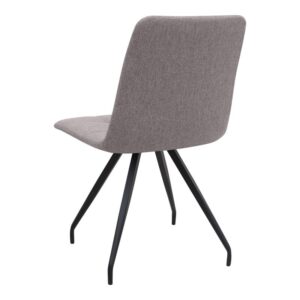 Σετ τραπεζαρία 5τμχ Darlen - Bianca Megapap χρώμα sapphire oak - ανοιχτό μπεζ 125x72x74εκ.