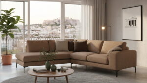 Γωνιακός καναπές Senso-Δεξιά-270φ 200β εκ.-MInk