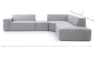 Γωνιακός καναπές Fubu L-Gkri-Αριστερή