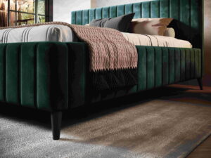 Επενδυμένο κρεβάτι Margo