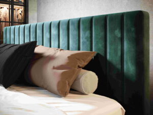 Επενδυμένο κρεβάτι Margo