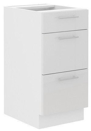 Επιδαπέδιο ντουλάπι Lyona 40 D 3S BB-Leuko