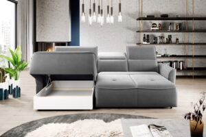 Γωνιακός καναπές Morello Mini-Magenta-Αριστερή