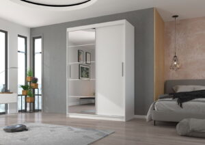 Ντουλάπα Zaist 150 συρόμενη-Leuko