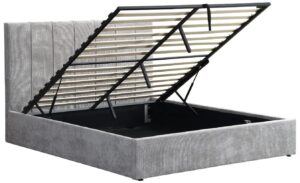 Επενδυμένο κρεβάτι Denzel-Gkri-160x200-Lift-Storage