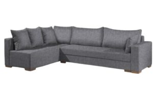 Γωνιακός καναπές Trendy-Δεξιά-285φ 185β εκ.-Γκρι