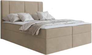 Επενδυμένο Κρεβάτι Michelle-140 x 200-Μπεζ