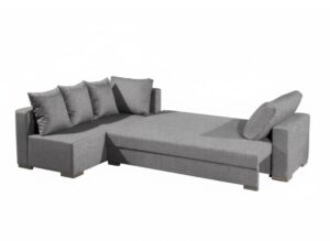 Γωνιακός καναπές Trendy-Δεξιά-285φ 185β εκ.-Γκρι Anoixto